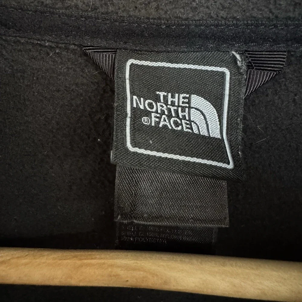 The North Face Glacier Full‎ Zip Fleece Black Jacket Men's Size Medium #567